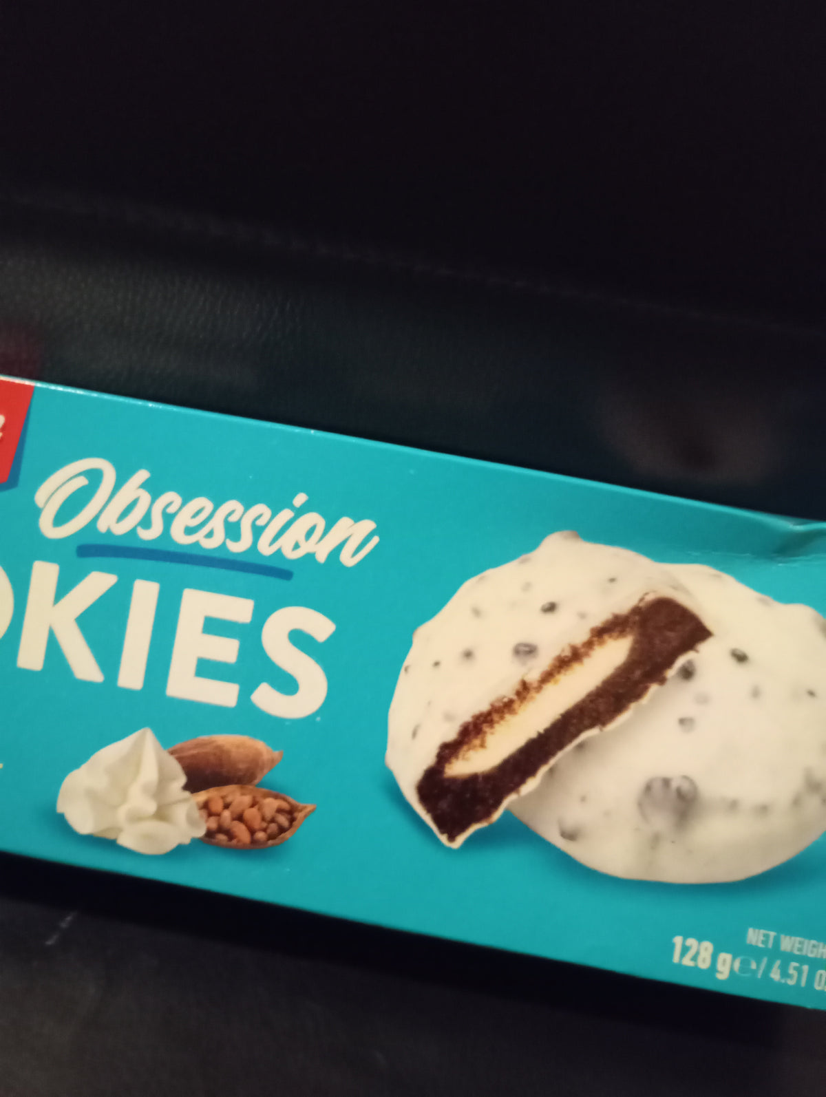 Cookies cream chocolat vanille