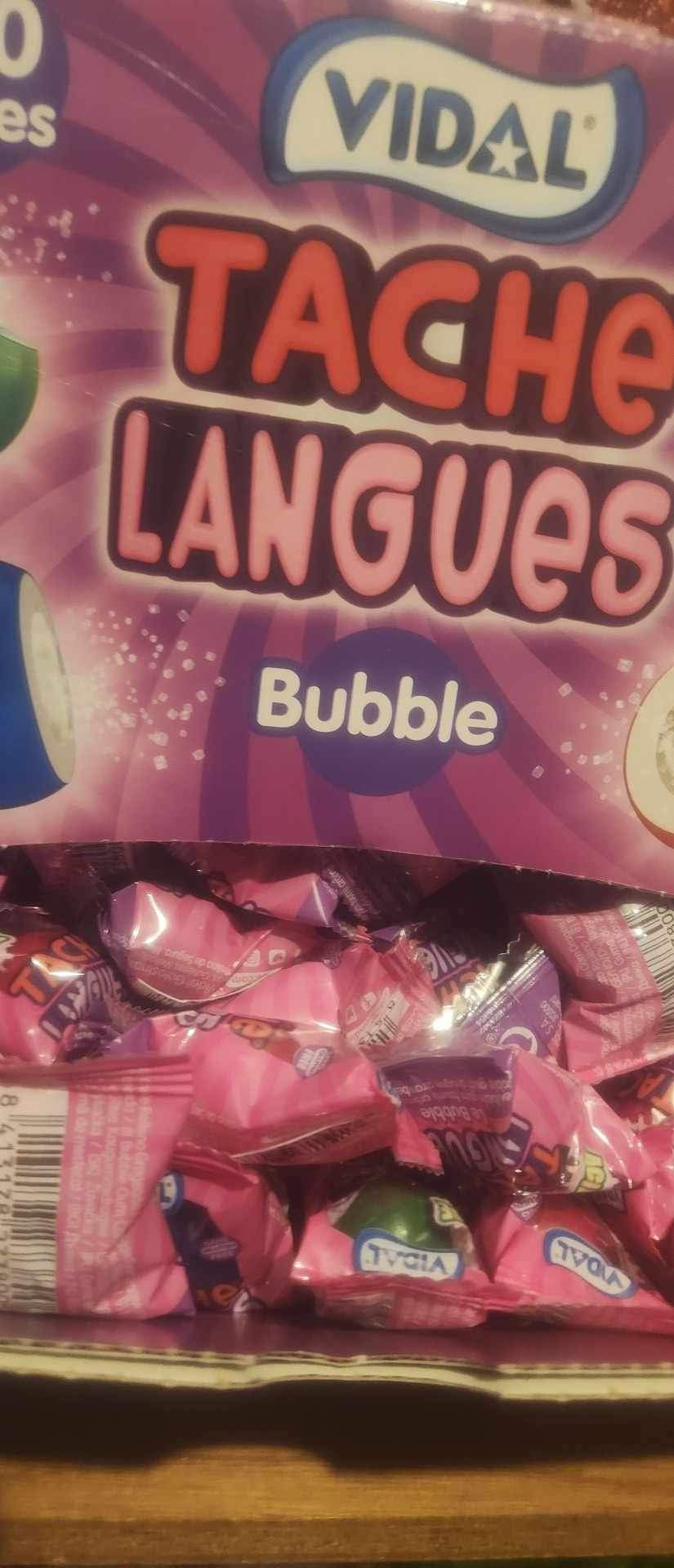 Tache langue Bubble acide