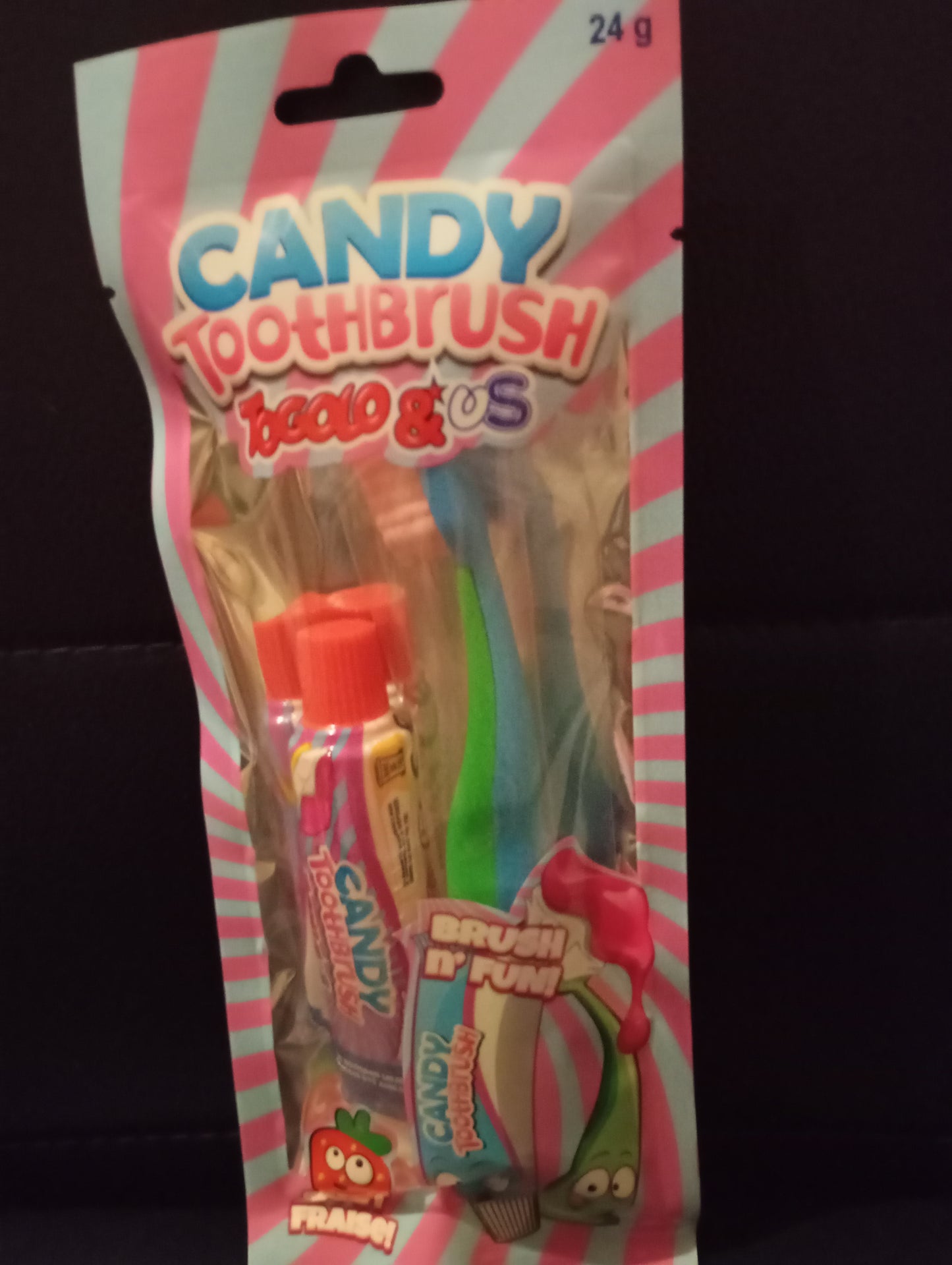 Candy toothbrush