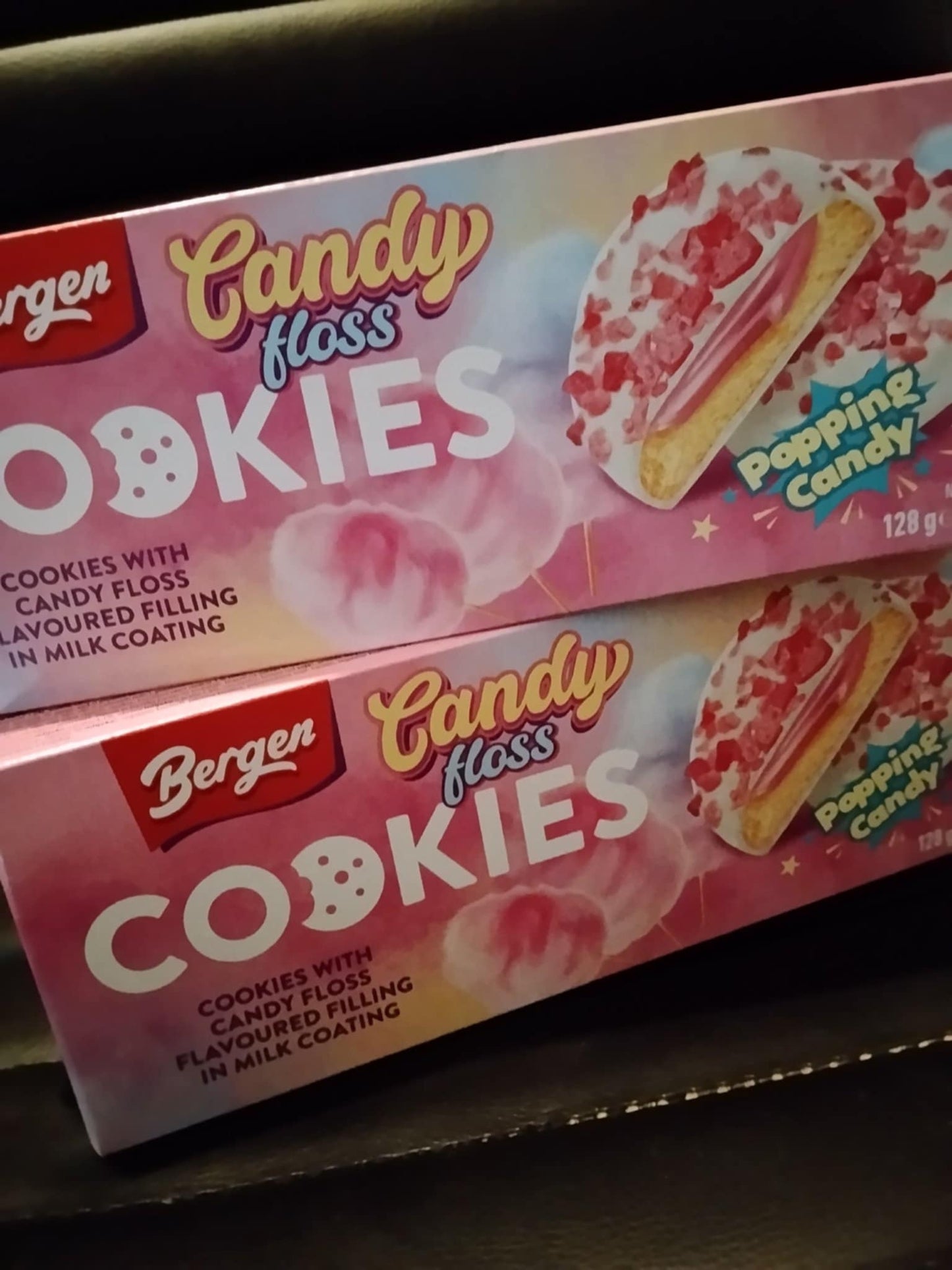 Cookies popping candy
