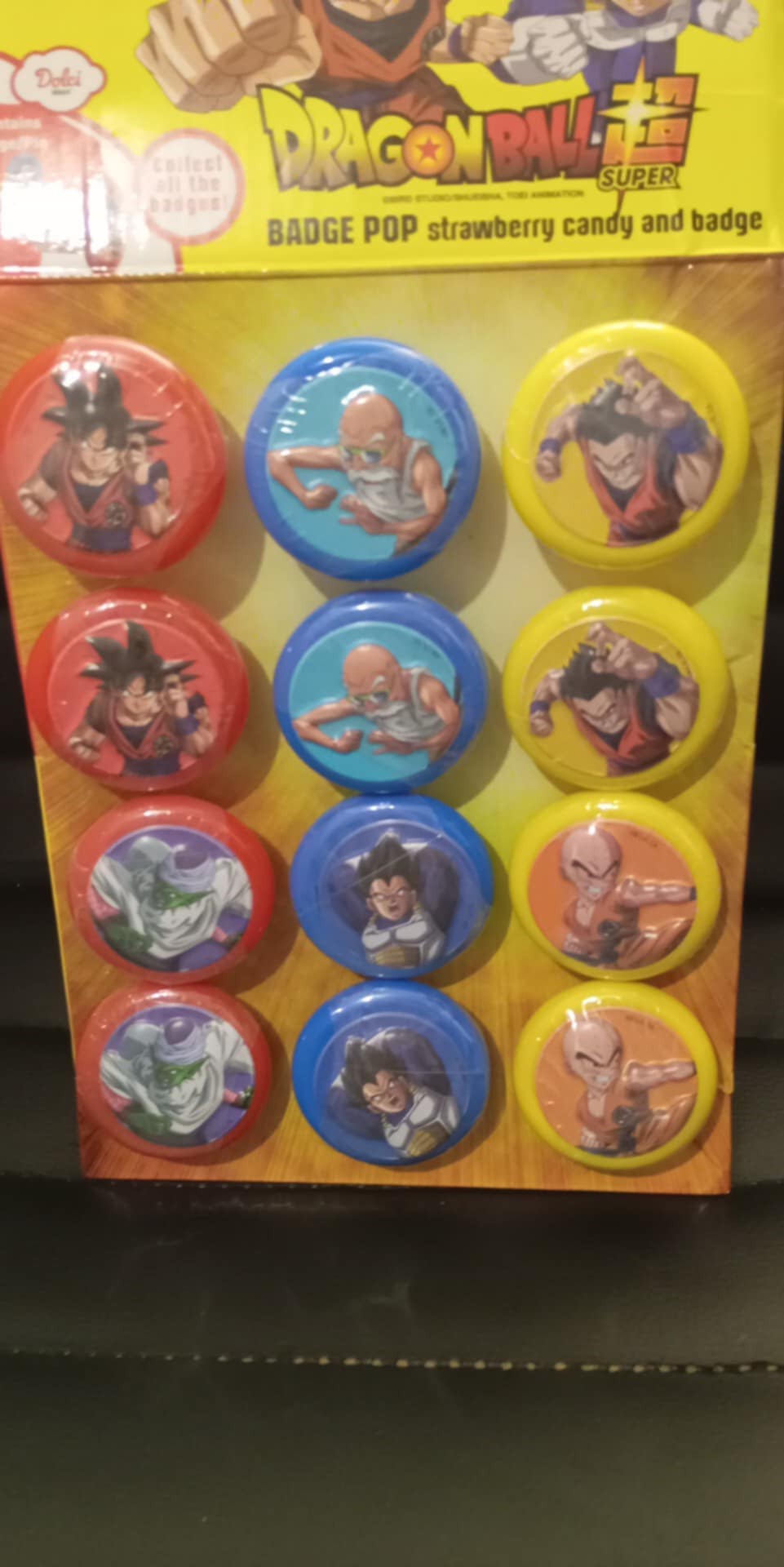 BADGE SUCETTE POP DRAGONBALL